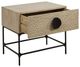 Uttermost® Lunar Wood Side Table with Black Legs-5