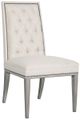 Vanguard® Hanover Dove Gray Button-Back Side Chair-3
