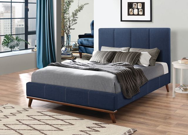 Coaster® Charity Blue Queen Bed-1