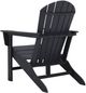 Signature Design by Ashley® Sundown Treasure Black Outdoor Plastic Adirondack Chair-2