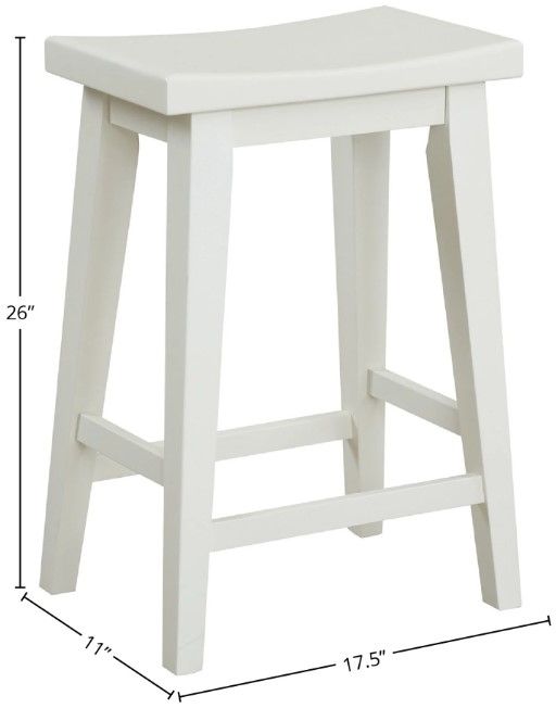 Parker House® Americana Modern Cotton Counter Stool-2