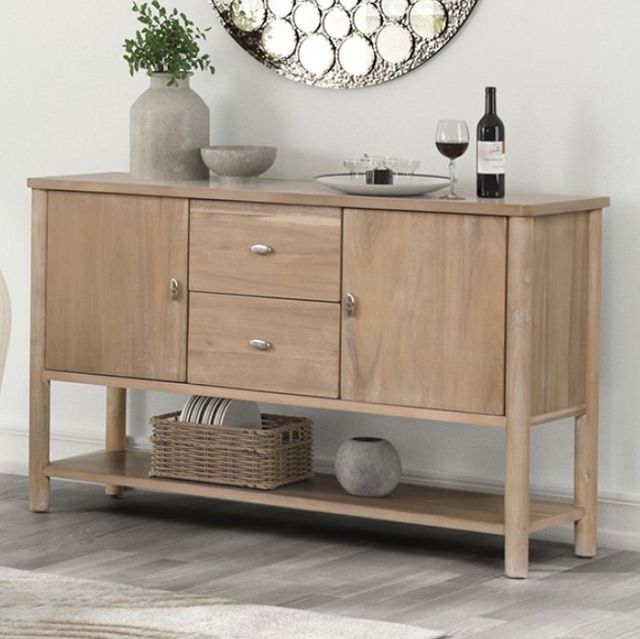 Furniture of America® Rheinfall Natural/Beige Server-1