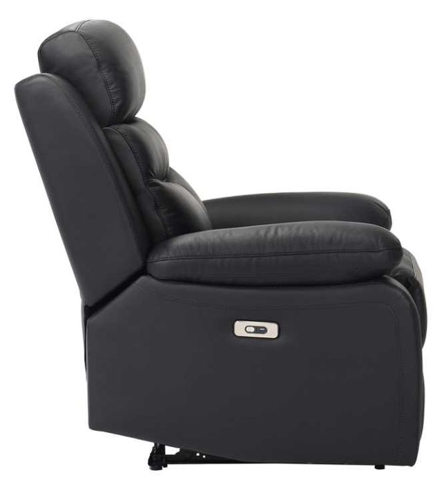 Homelegance® Hancock Black Power Recliner-3