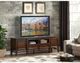 Mazin Furniture Frazier Park Brown Cherry 81'' TV Stand-3