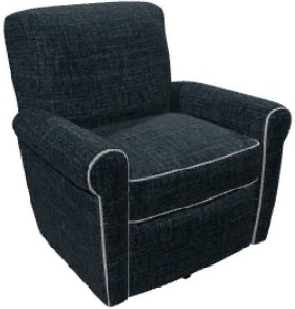 Craftmaster® Customizable Craftmaster Essentials 36" Swivel Glider Chair-1