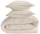 BEDGEAR® Performance® 3-Piece Racetrack/Cream Moisture-Wicking Queen Duvet and Sham Set-0