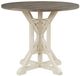 Cottage Creek Furniture Bar Harbor Natural Round Counter Height Dining Table with Cream Base-0