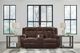 Signature Design by Ashley® Greely Bend Chocolate Power Reclining Loveseat-4
