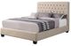 Coaster® Chloe Oatmeal California King Upholstered Bed-0