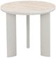 ACME Furniture Ingram Beige End Table with Light Gray Base-4