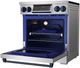 Thor Kitchen® Gordon Ramsay Collection 30" Stainless Steel Pro Style Induction Range with Tilt Panel Touch Control and Blue Trim-4