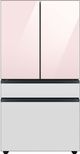 Samsung Bespoke 36" White Glass French Door Refrigerator Bottom Panel-5