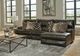 Catnapper® Como 3-Piece Chocolate Right Arm Facing Manual Reclining Sectional-5