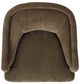 Four Hands Noel Hammered Black/Malmo Olive Accent Chair-4