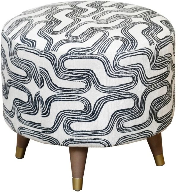 Harp & Finial® Saba Navarro Ottoman-0