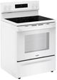 Whirlpool® 30" White Freestanding Electric Range with No Preheat Mode and Steam Clean-3
