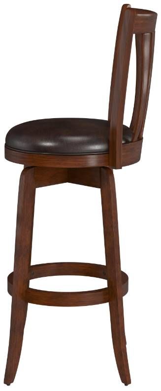 HH2 Home Savana Brown/Cherry Swivel Bar Stool-3