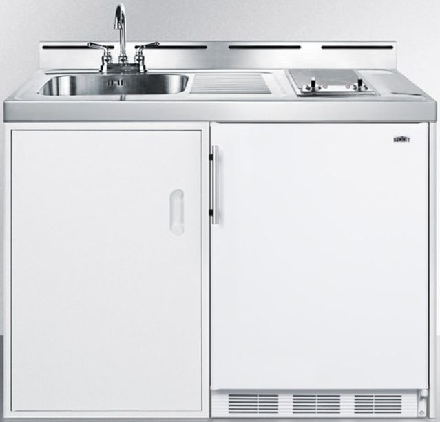 Summit® 48" White All-In-One Kitchenette-0