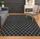 Dalyn™ Rug Company The Reserve TR15 Black 5'x8' Area Rug-4