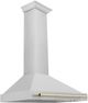 ZLINE 36" Autograph Edition Satin Stainless Steel Wall Mounted Range Hood-1