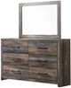 Signature Design by Ashley® Drystan 5-Piece Multi King Panel Bookcase Storage Bed Set-4