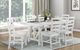 Mazin Furniture Redmond White Dining Table-3