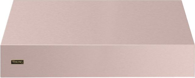 Viking 5 Series 48" Blush Wall Mounted Range Hood with Brushed Brass Trim-0