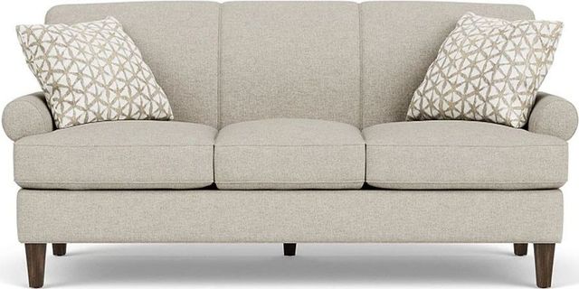 Flexsteel® Venture Silver Driftwood Sofa-1