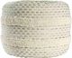 LR Home Sage/Ivory Pouf-0