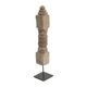 A & B Home Brown Decorative Carved Charpie Leg-2