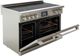 Induction Hardware 48" Stainless Steel Pro Style Induction Range-5