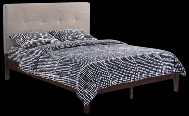 Night & Day Furniture™ Spices Bedroom K-Series Paprika Beds Dark Chocolate Queen Panel Bed-0
