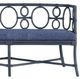 Currey & Company Tegal Finn Indigo/Vintage Navy Bench-2