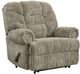 Signature Design by Ashley® Movie Man Taupe Manual Recliner-0