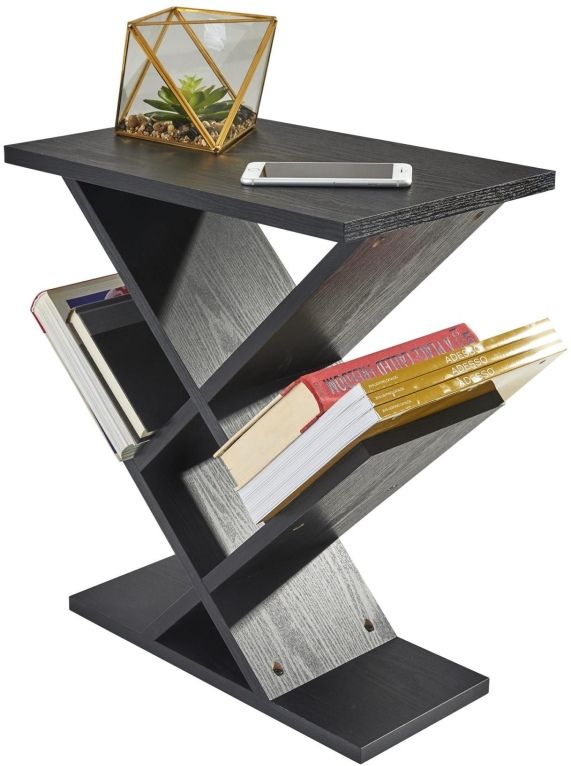 Adesso® Zigzag Black Accent Table-3
