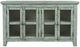 Jofran Inc. Rustic Shores Surfside Blue 4-Door Low Accent Cabinet-2