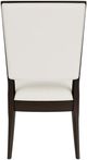 Riverside Furniture Lydia Dark Cabernet/White Upholstered Side Chair-3