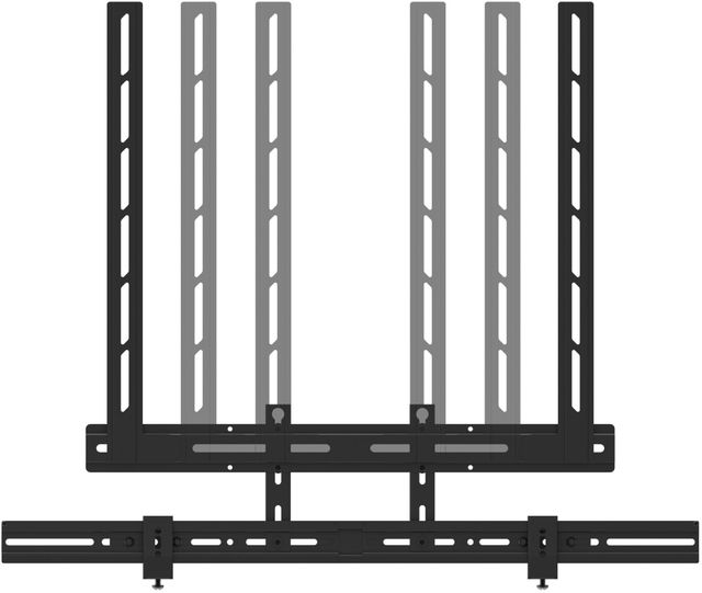 Kanto 3.9-39.4" Black Universal Sound Bar Mount-2