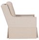 Fairfield® Customizable Kelly Skirted Swivel Chair with Maple Frame-2