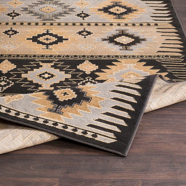 Surya Paramount Medium Gray 2'x8' Runner Rug-3
