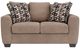 Benchcraft® Triston-Peaks Suede Loveseat-2