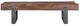 Classic Home Duarte Black/Rustic Brown 58" Bench-2