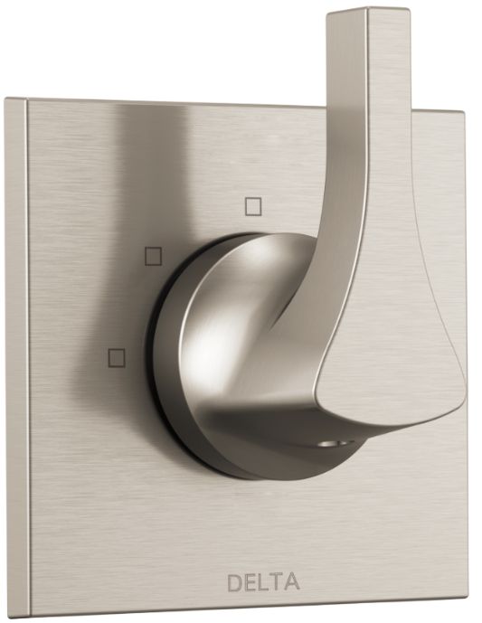 Delta Zura® Stainless 3-Setting 2-Port Diverter Trim-0