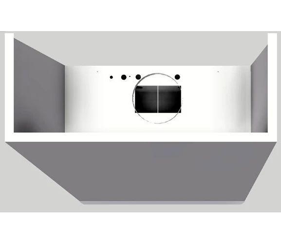 Vent-A-Hood® 30" White Wall Hood-2
