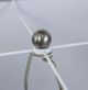 A & B Home Gray/Silver Brushed Table Lamp-3