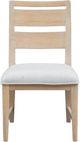 Magnussen Home® Somerset 2-Piece Butternut/Omari Natural Upholstered Dining Side Chair Set-4