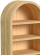 Elements International Ridgemont Natural Open Bookcase-1