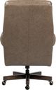 Hooker® Furniture Ready-Made Upholstery Lenora Rowe Chocolate Swivel Tilt Executive Chair-5