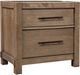 Modus Furniture Roycroft Harvest Wood 2-Drawer Nightstand-0