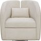 Uttermost® Vega Beige Swivel Chair-3